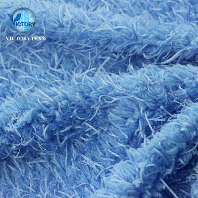 100 Polyester Knit Weft Fabric Pitaya Dragon Fruit Minky Plush Polar Fleece Suede Sherpa Fleece Fabric Cloth for Garment Jacket